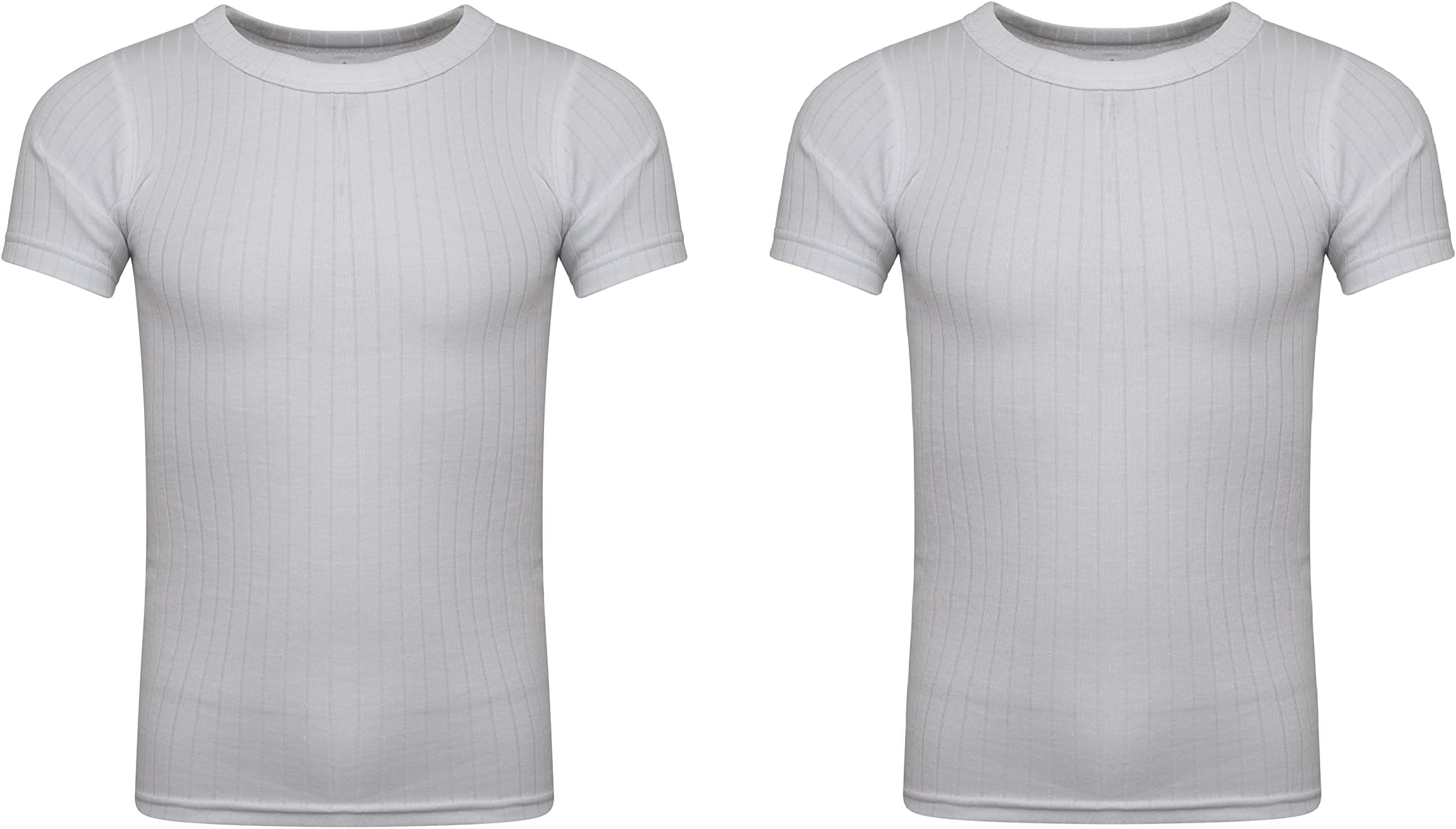 2X Unisex Children Girls Boys Kids Thermal Underwear Short Sleeve Warm Vest