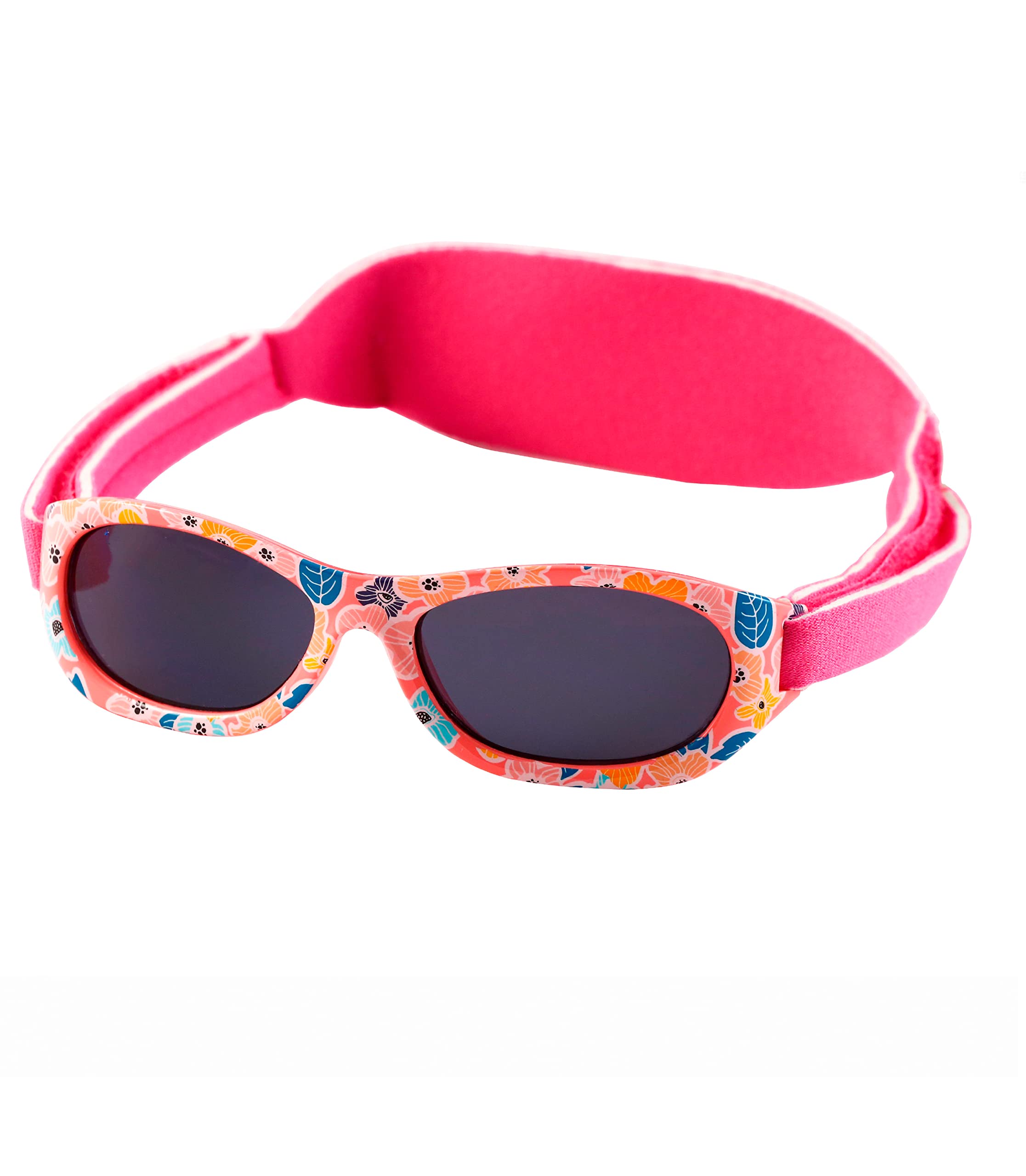 Kiddus Gafas de Sol Bebe 0-24 meses. Protección UV400. Gafas niña 1-2 años. Gafa sol niño 12 meses. Correa ajustable.