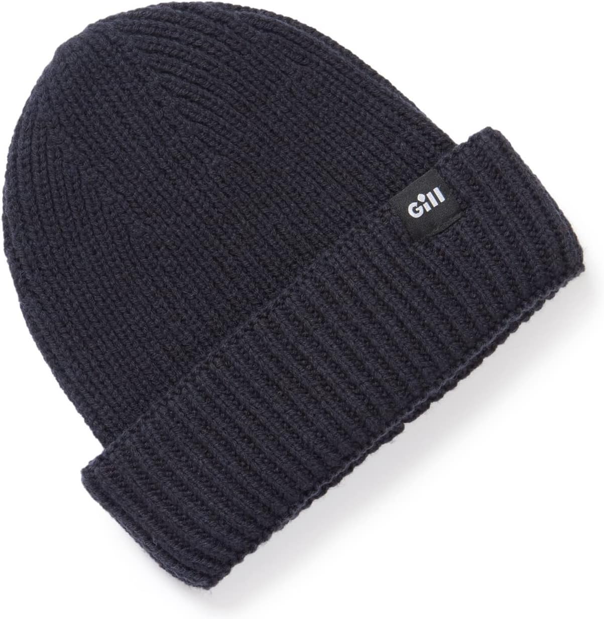 Gill Seafarer Chunky Knit Beanie Hat Dark Navy