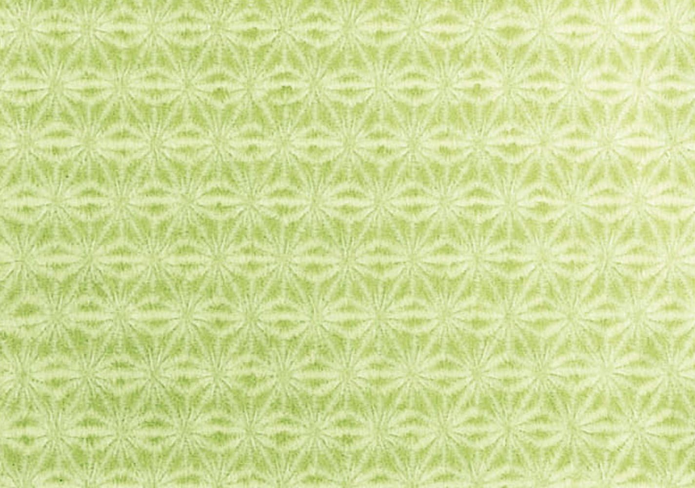 若泉 Lacquerware Fine chionoecetes Washi Tablemat Burlap Flower Green (100 Piece), Large, 1 – 139 – 18