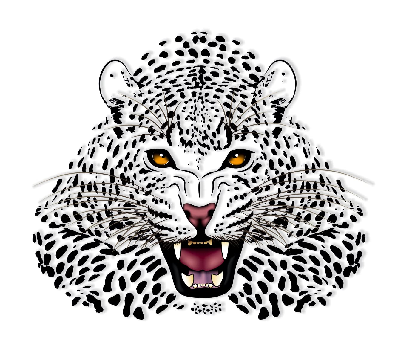 Akki World Royal Black Tiger Wall Sticker for Living Room, Bedroom, Kids Rooom, Office (Size - 40 Cm X 46 Cm) (B0BWNBKQV5) Amazon Price History, Amazon Price Tracker