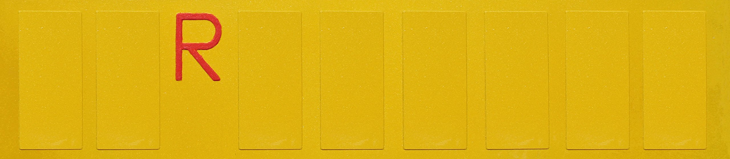Portatarga giallo Supporto targa