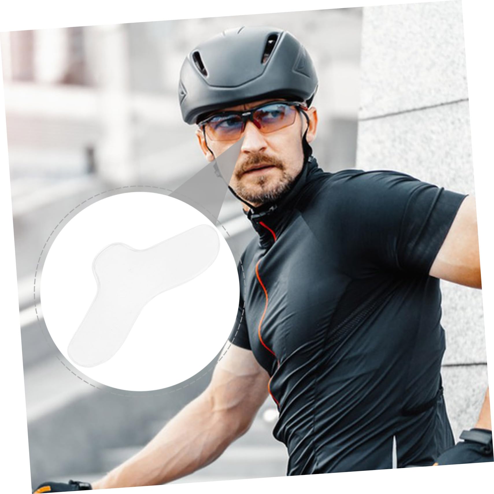 Toddmomy 16pièces Coussinets Nasaux Ajustables Pour Lunettes De Cyclisme Amortisseurs De Nez Anti-dérapants Pour Confort Optimal Lors Pratique Du Vélo