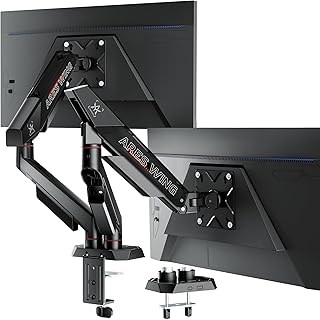 ARES WING Dual Monitor Arm for 17-35 Inch Flat Curved Ultrawide Screens Up to 26.5lbs, Fully Adjustable Dual Monitor Moun... Price In India