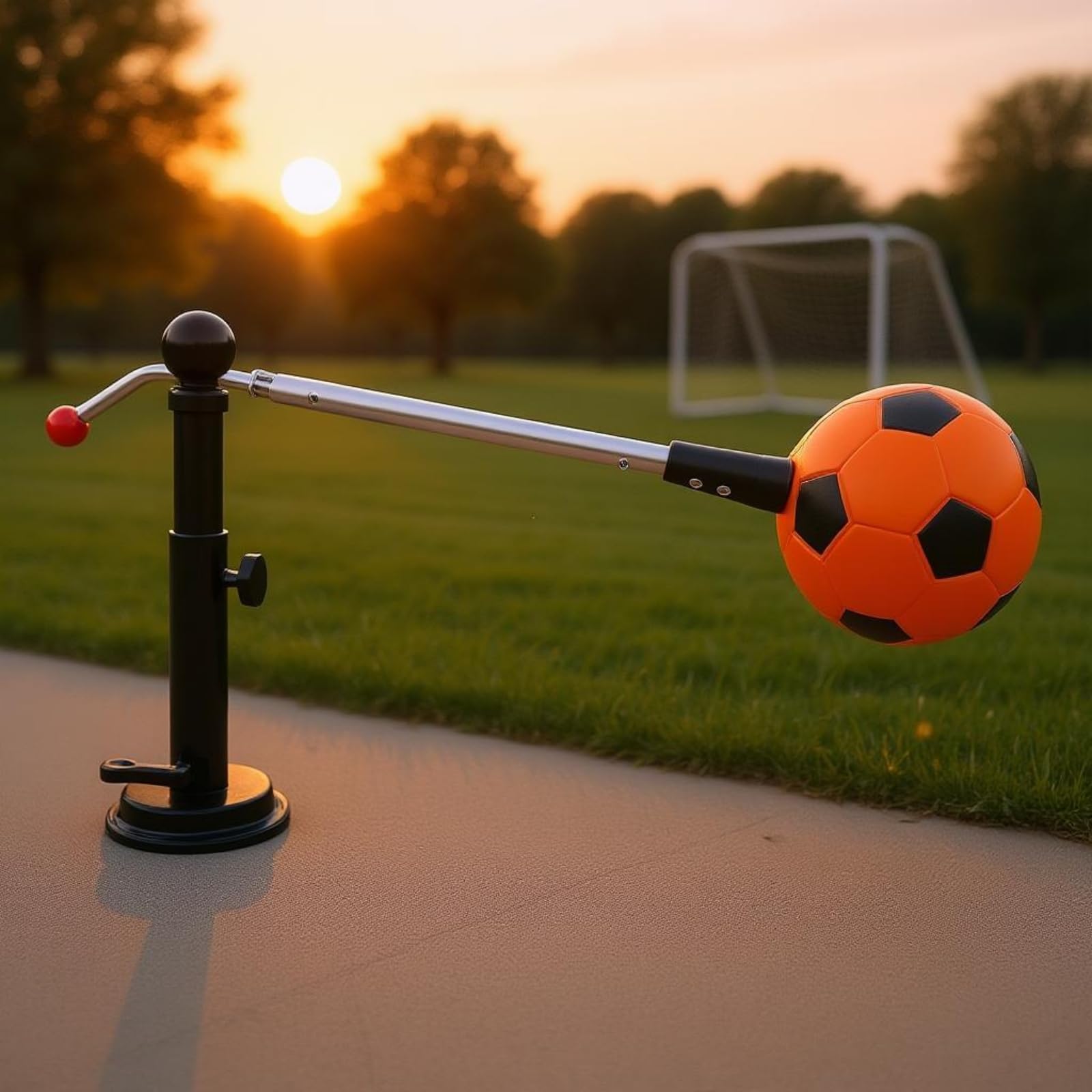 predolo Pallone Metallo Individuale da Calcio Mani Libere Imbracatura Calcio Palla per Superfici Lisce Interne