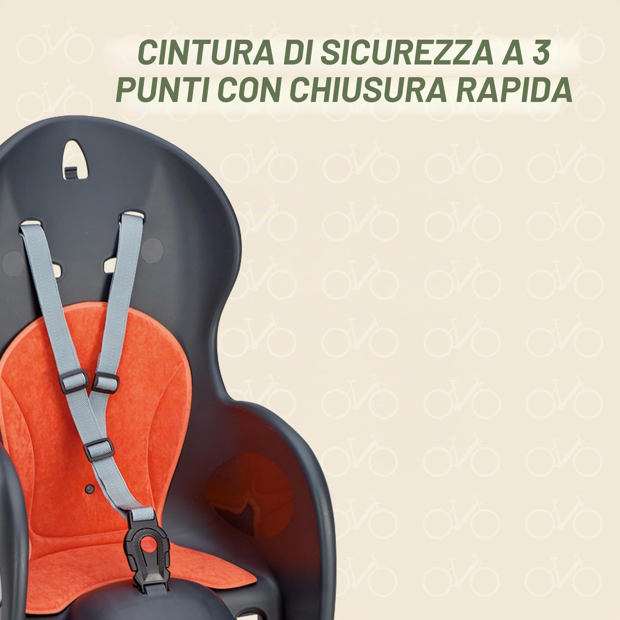 Prophete, Seggiolino di Sicurezza per Bambini, Posteriore, Grigio (Grau-Orange)