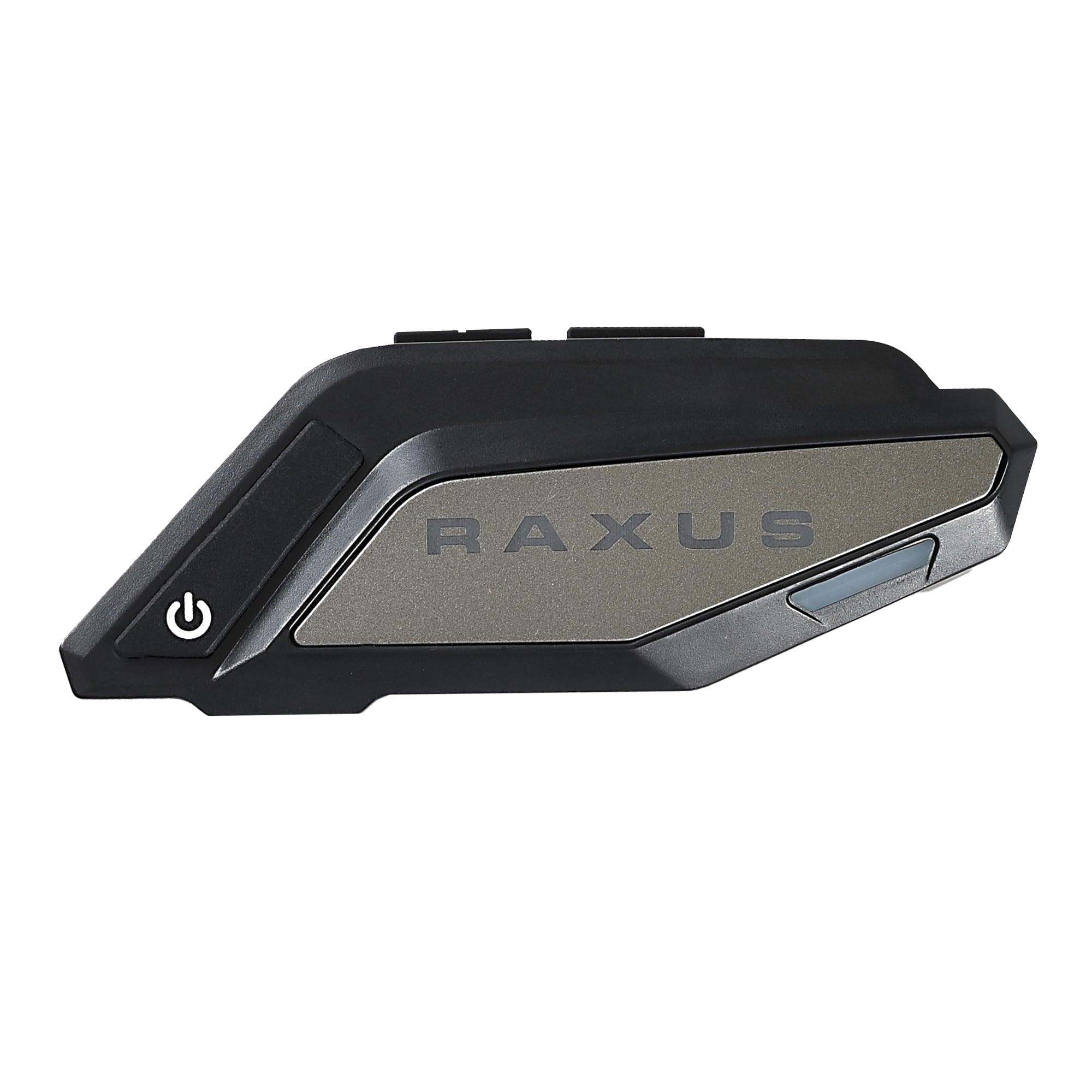 RAXUS TX500 intercomunicador Bluetooth de Motocicleta 5.3 para Casco, Batería 1000mAh, Impermeable IPX6, Doble Cancelación de Ruido, Asistente de Voz, Llamadas HD, Música y Navegación Simultánea