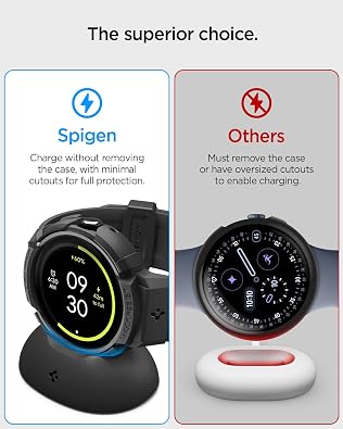 Spigen for Google Pixel Watch 5/4/3/2/1 45/41mm Band with Case