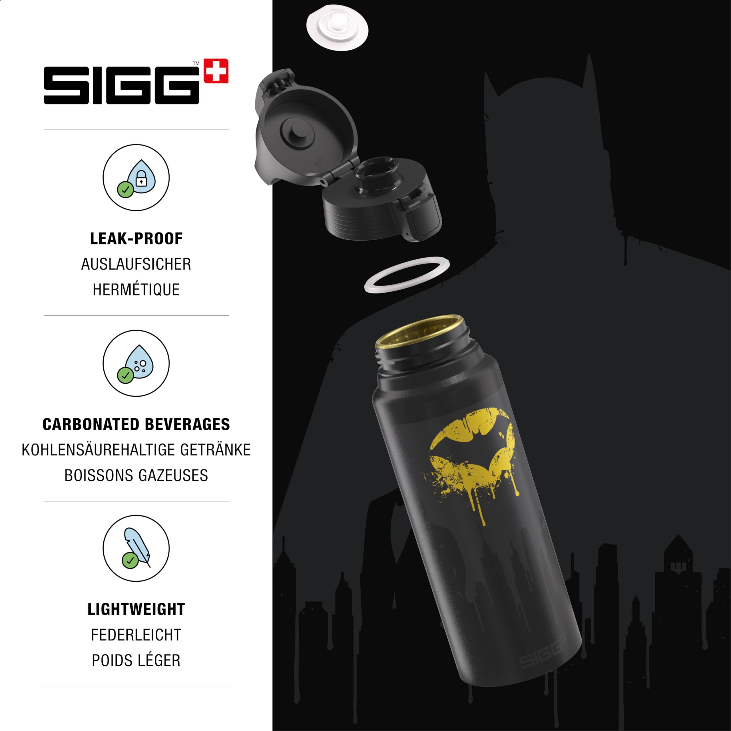 SIGG - Aluminum Water Bottle - Traveller Blue - Climate Neutral Certified - Suitable For Carbonated Beverages - Leakproof & Lightweight - BPA Free - 20 Oz