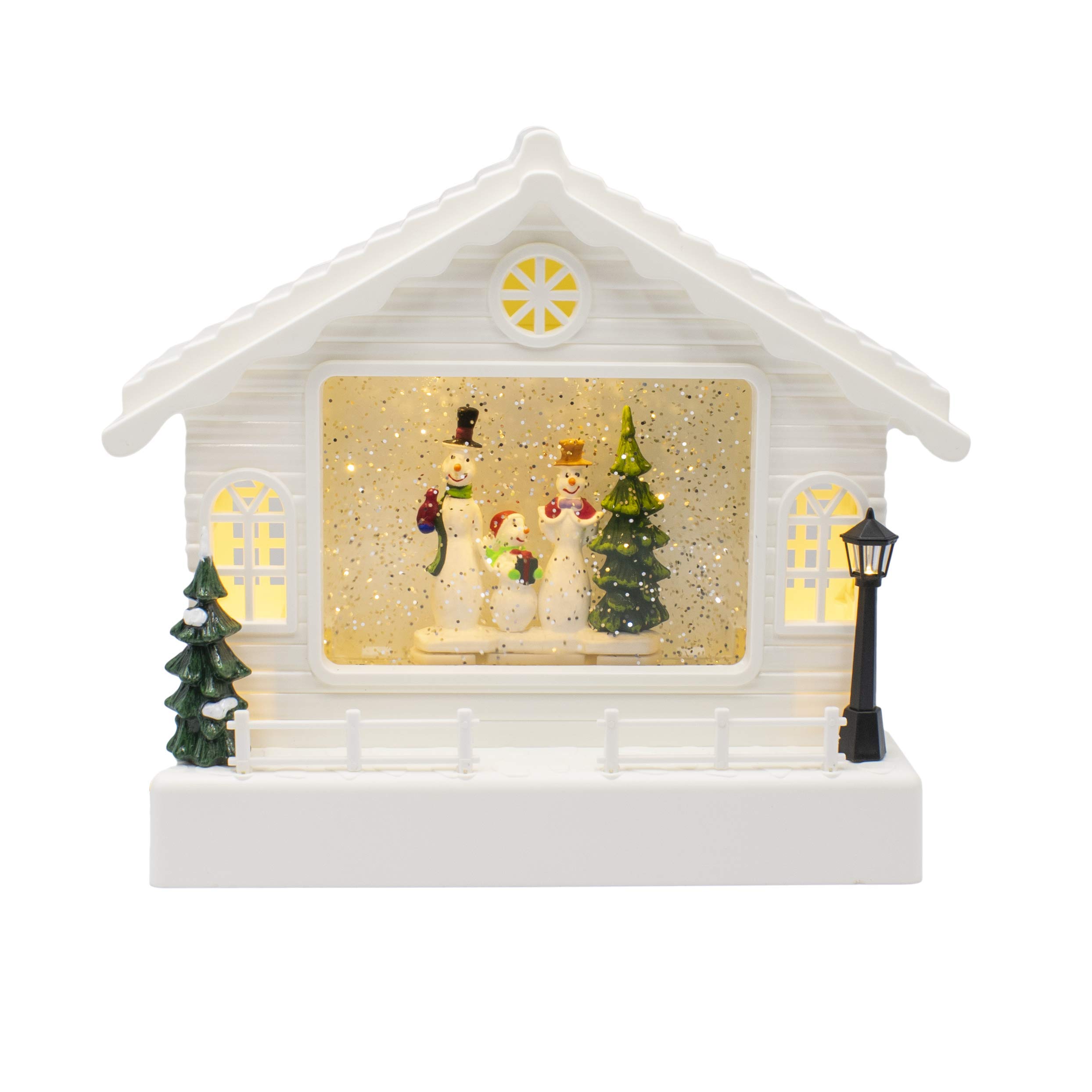 Buy tinsel time LED Snow Globe House, Christmas Scene, Water Filled