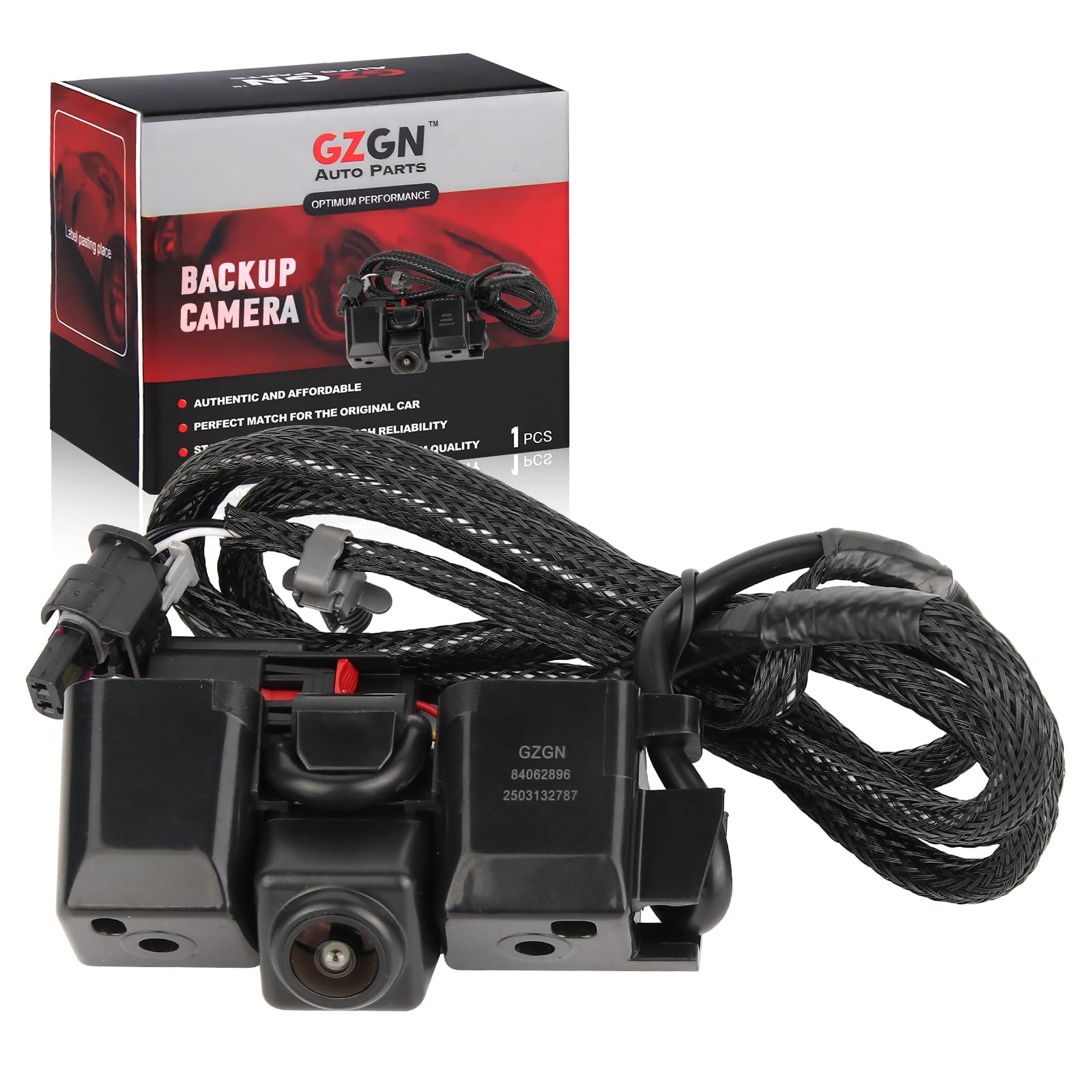 84062896 Backup Camera Compatible with 2016 2017 2018 2019 Chevy Silverado GMC Sierra 1500 2500 3500 Replace# 23363727 84032513