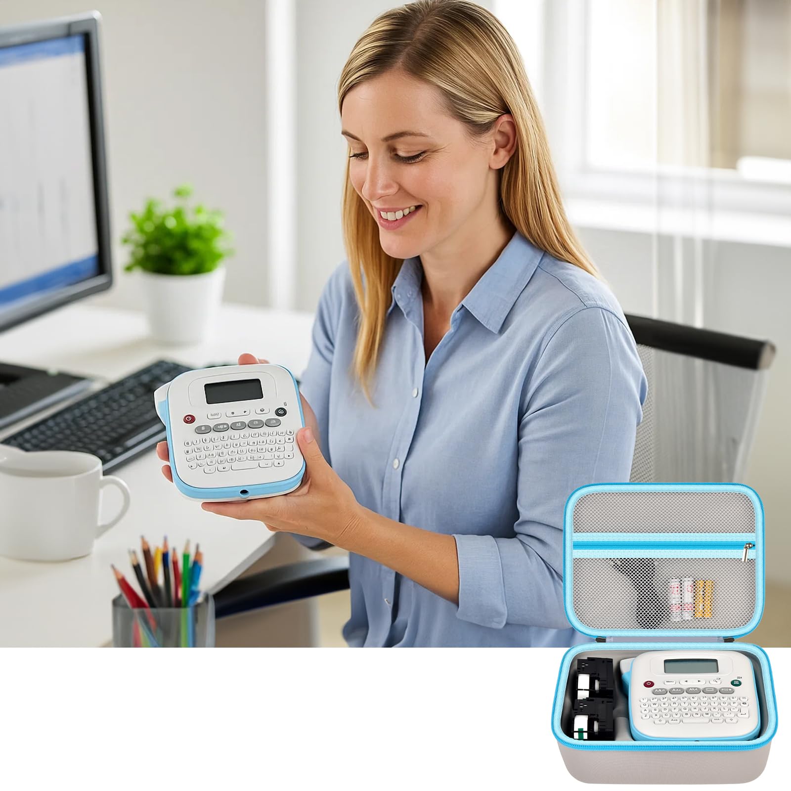 Amazon.com : GWCASE Portable Case for Brother P-Touch PT-N20 /for