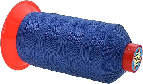 Miniatura 672 de Mandala Crafts Hilos de coser resistentes de nailon consolidado, hilo para tejer jeans de cuero, hilos de tapicería marina al aire libre, Beige