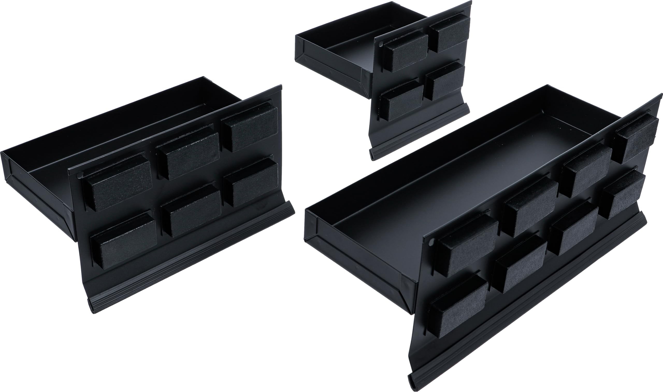 BGS 67150 | Jeu de tablettes magnétiques | 150/210 / 310 mm | 3 pièces