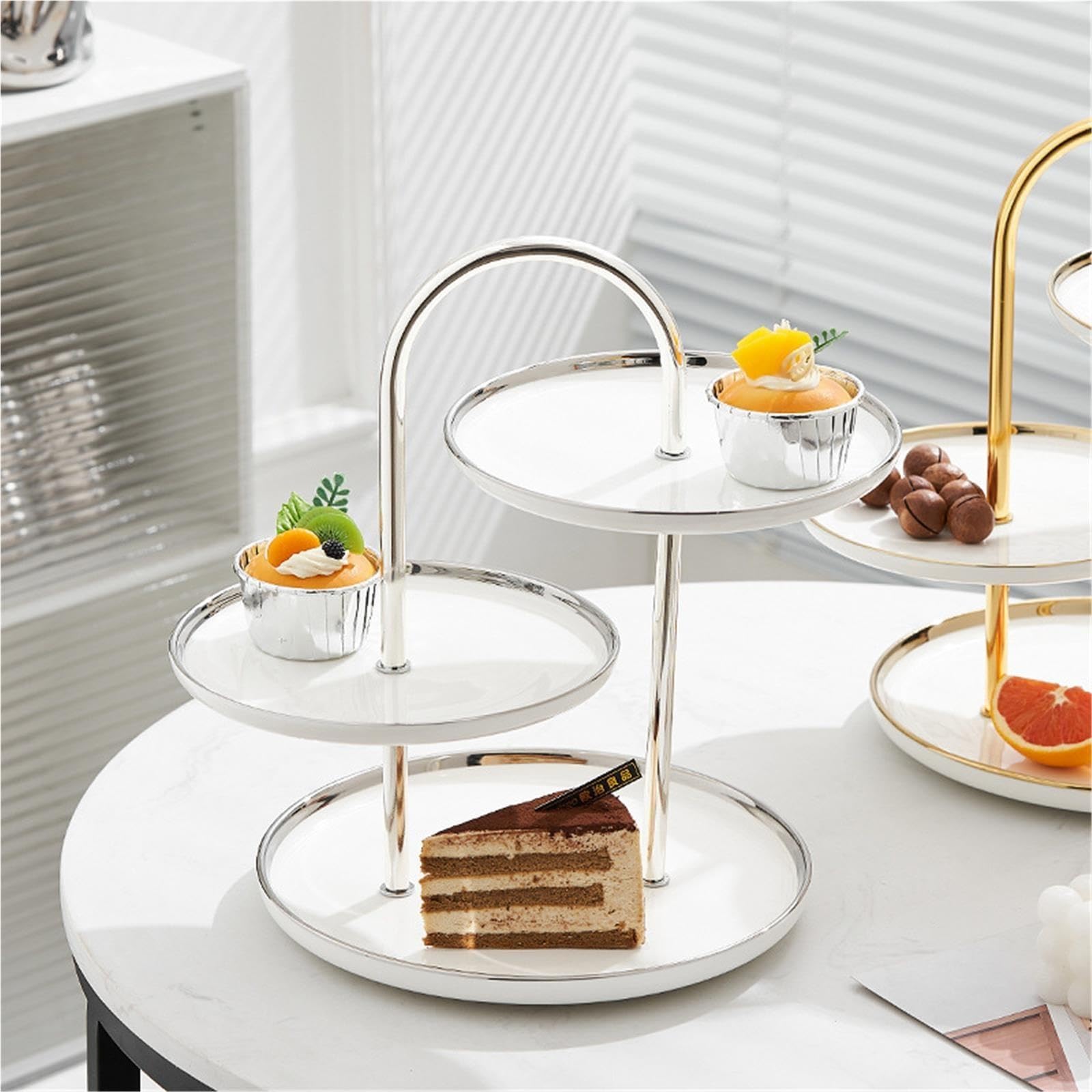 Présentoir De Décoration Table À Dessert 1 Pièce Pour Les Gâteaux