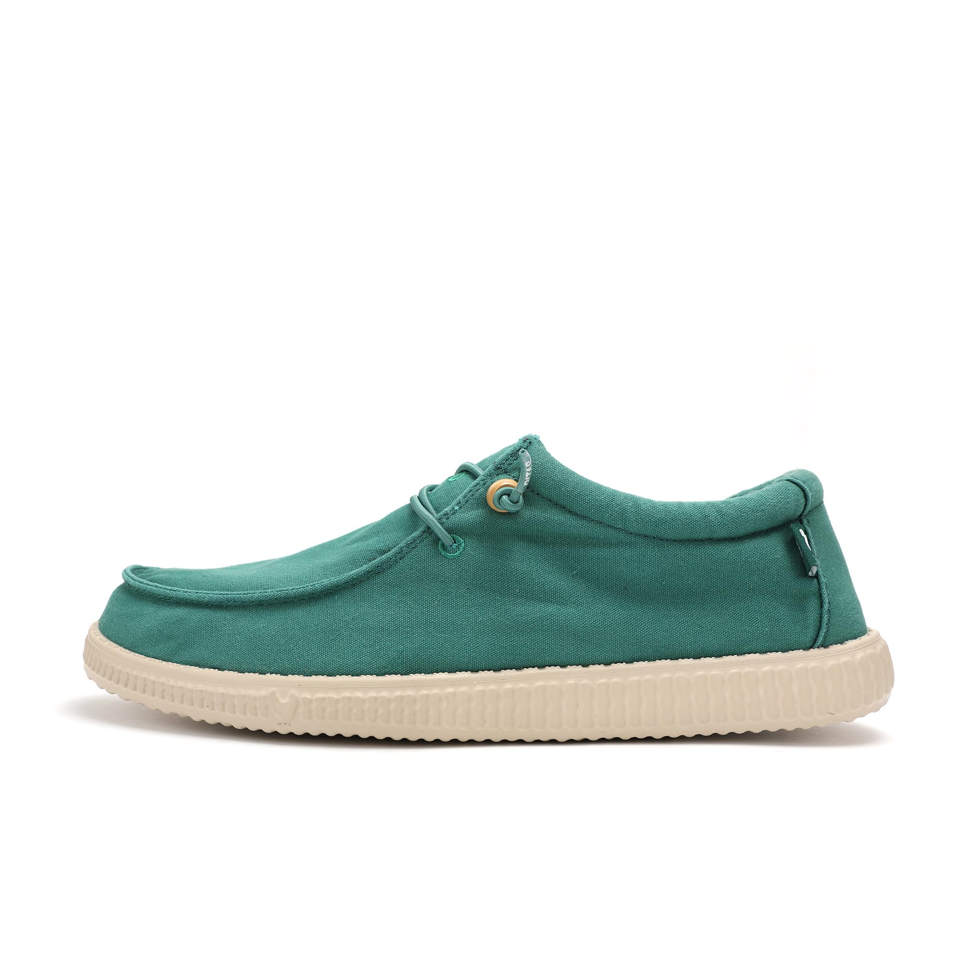 WALK IN PITAS | WP150 WALLABI Washed | Mocassini Uomo | Scarpe da Barca | Sportive Uomo | Sneakers Casual | Scarpa da Vela | Calzatura Senza Lacci | Scarpe Walkinpitas | Oliva 43