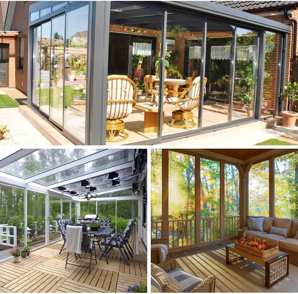 Fiberglass Screen Roll Black 36" x 100' Window Screen Replacement Mesh, UV Protected & Weatherproof, Easy to Install/Cut for Windows, Doors, Porches - Keeps Bugs Out