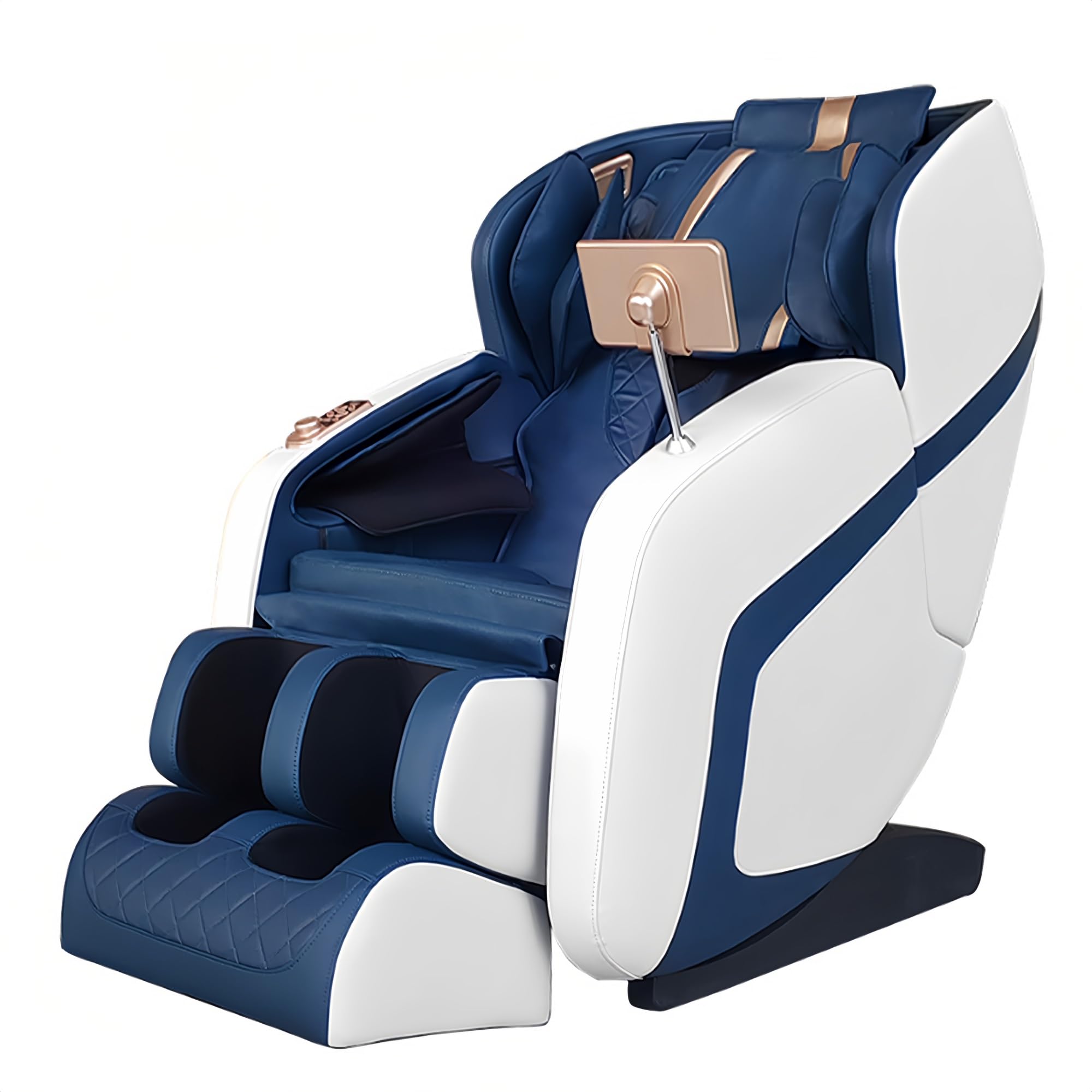 Poltrona Massaggiante 4D Con Massaggio Pneumatico Completo Del Corpo E Terapia Termica Integrata, Design Salvaspazio, Adatta Per Ambienti Domestici E Uffici