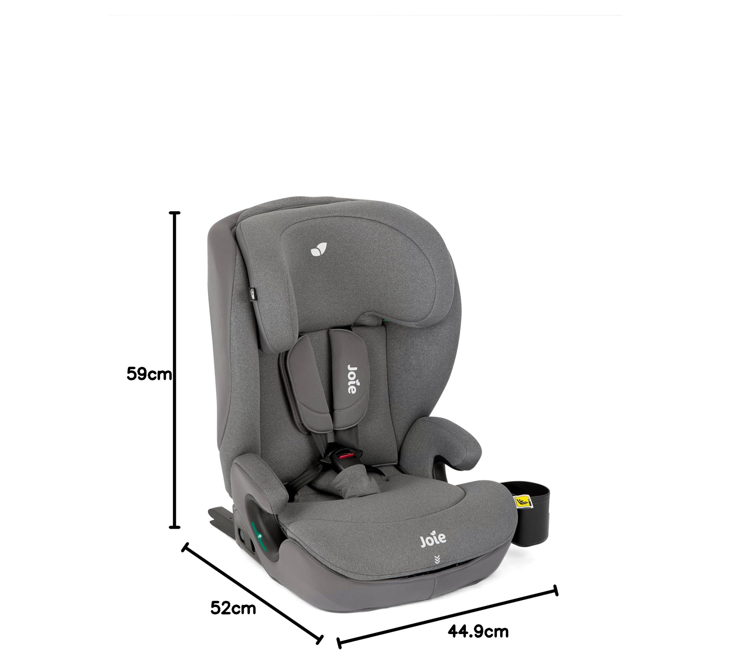 Joie i-Irvana Kindersitz i-Size R129 ISOFIX GrowTogether Kopfstütze Gurt 15 Monate–12 Jahre 76–150 cm
