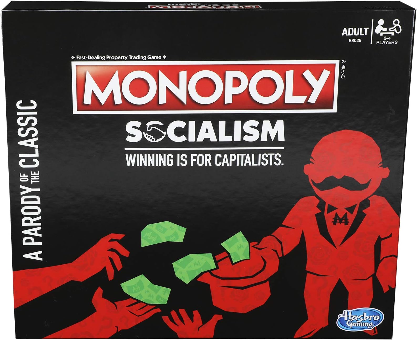 Monopoly Socialism Board Game Parody Adult Party Game