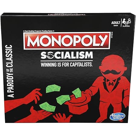 Monopoly Socialism Board Game Parody Adult Party Game