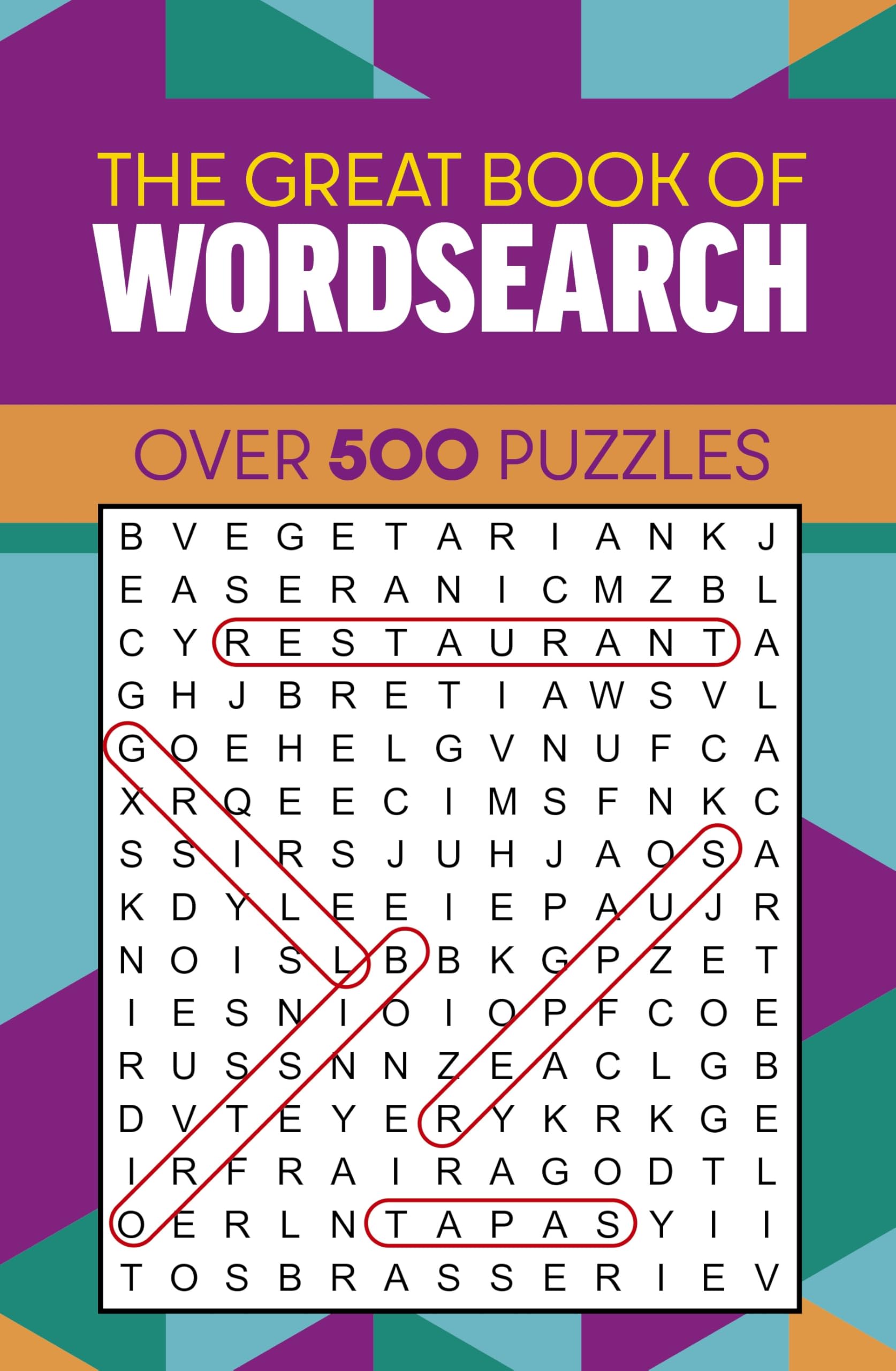 The Great Book of Wordsearch: Over 500 Puzzles