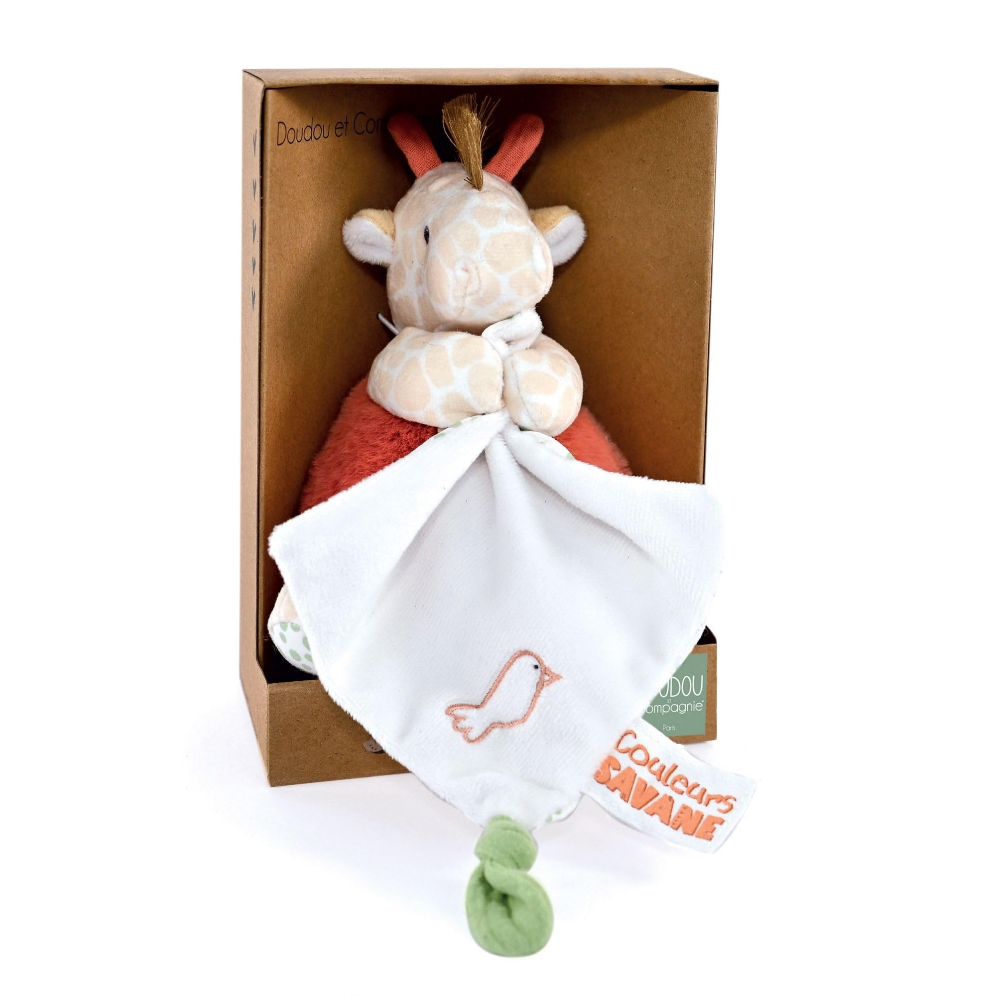 Doudou Et Compagnie - Peluche pantin lapin céleste, Livraison Gratuite