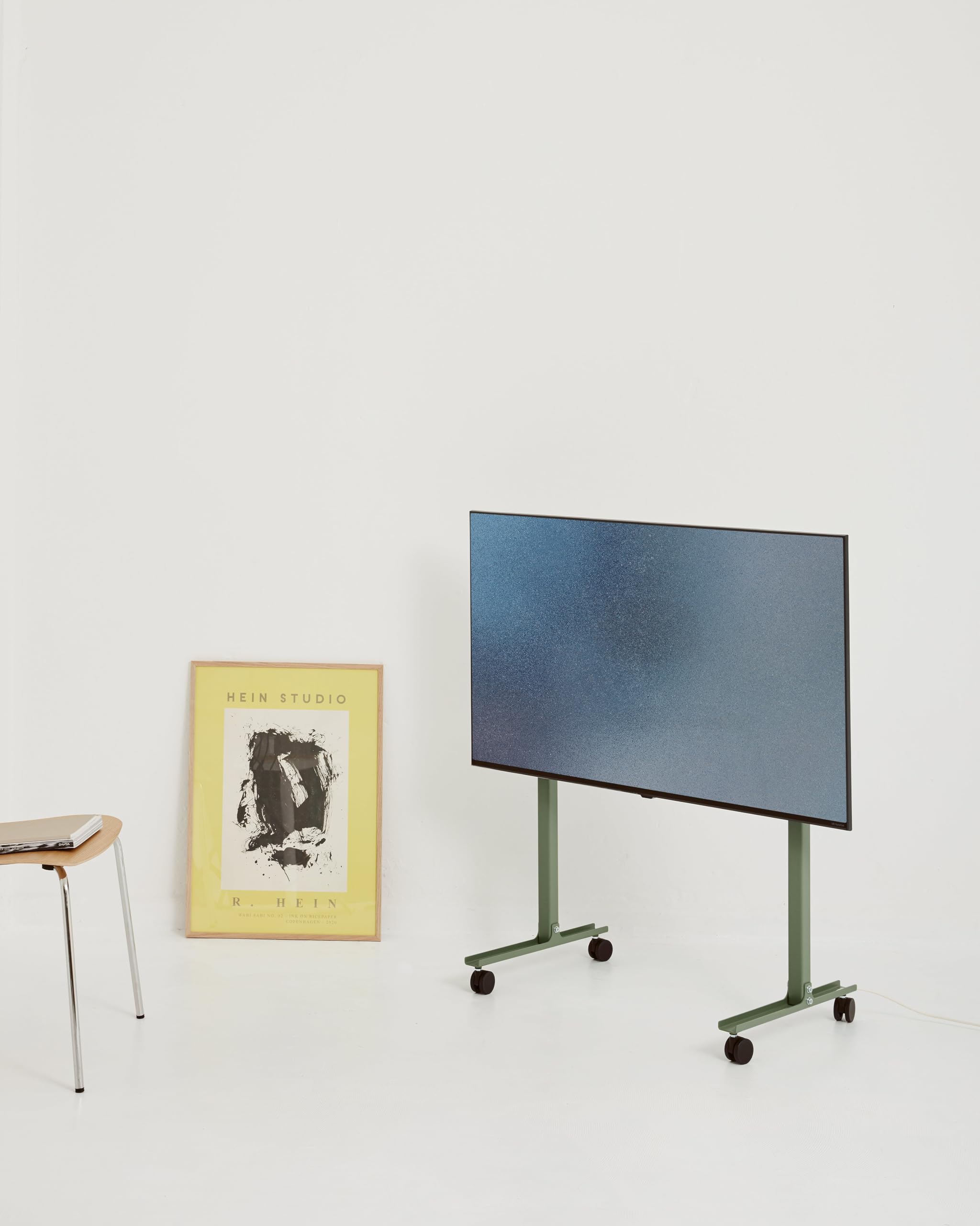 Stand per TV con Ruote Mossy Green 40-70 Pollici - Dettaglio