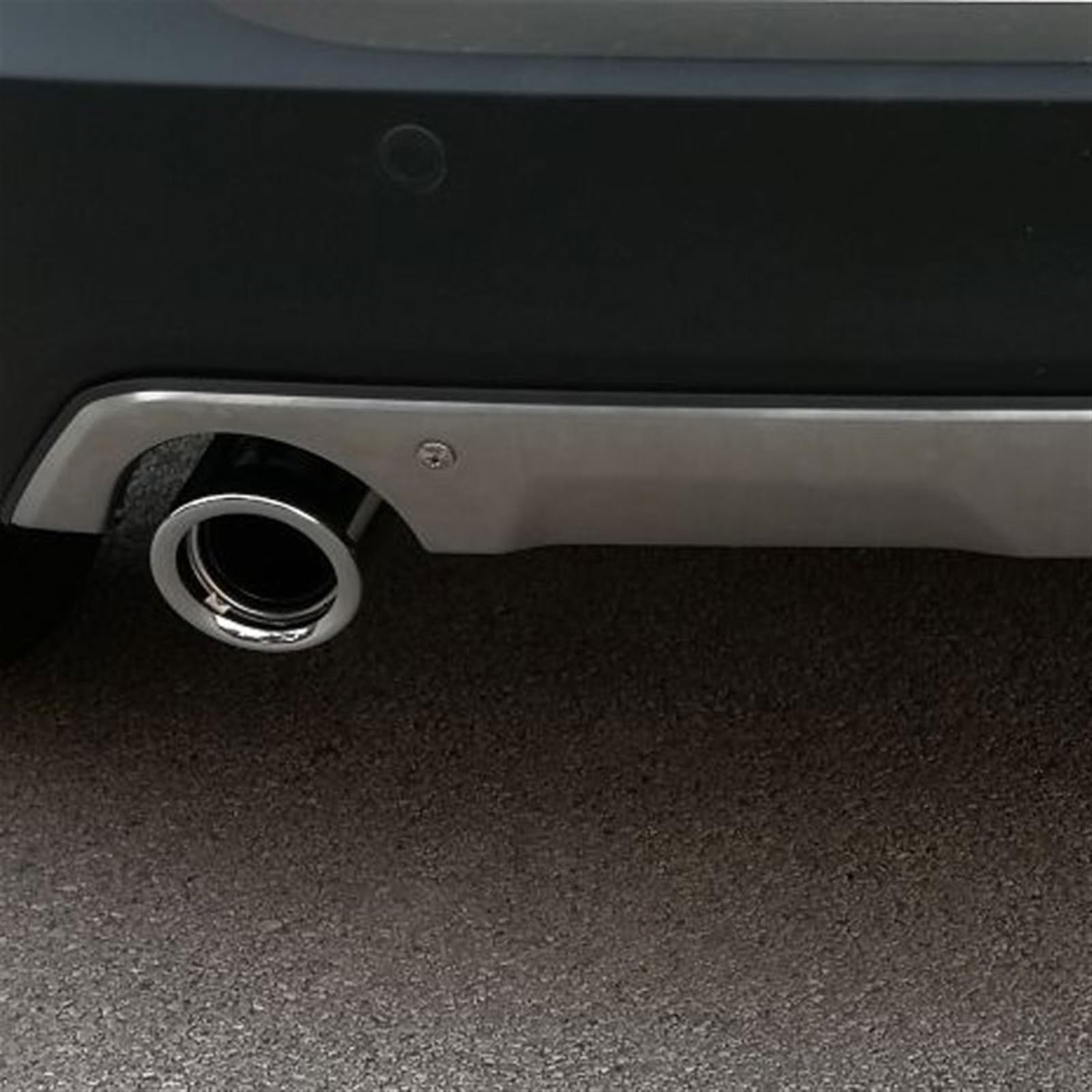 Auto-Endrohr Auspuffblende Endrohr Edelstahl für Rohrschalldämpfer für Mazda Cx5 Kf 2012-2019 Autozubehör Endrohr-Endstück(Silber)