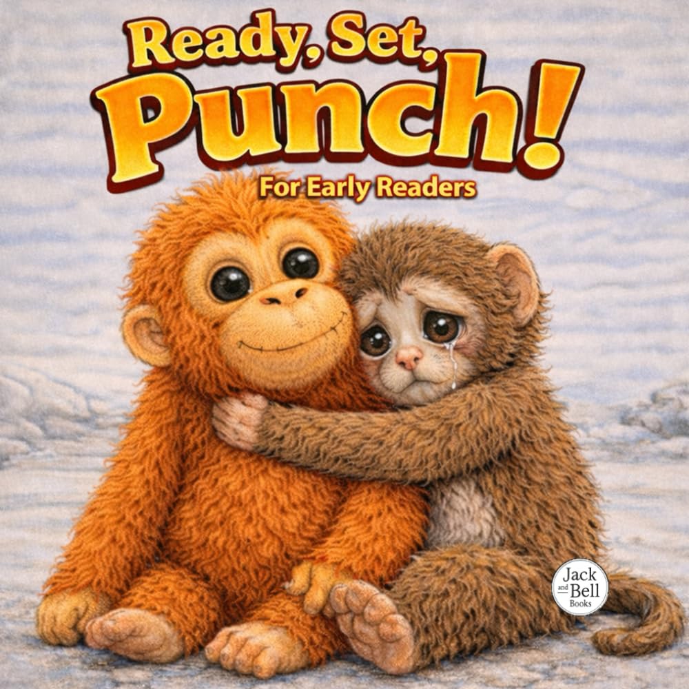 Punch the Monkey: Ready, Set, Punch-kun!: Brave and courageous Punch-kun the Monkey for early readers!
