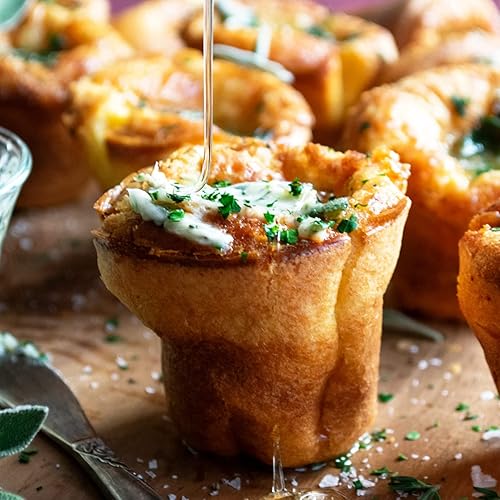 Vista 6 de Sartenes antiadherentes profesionales de silicona de 12 tazas para magdalenas, brownies y hornear