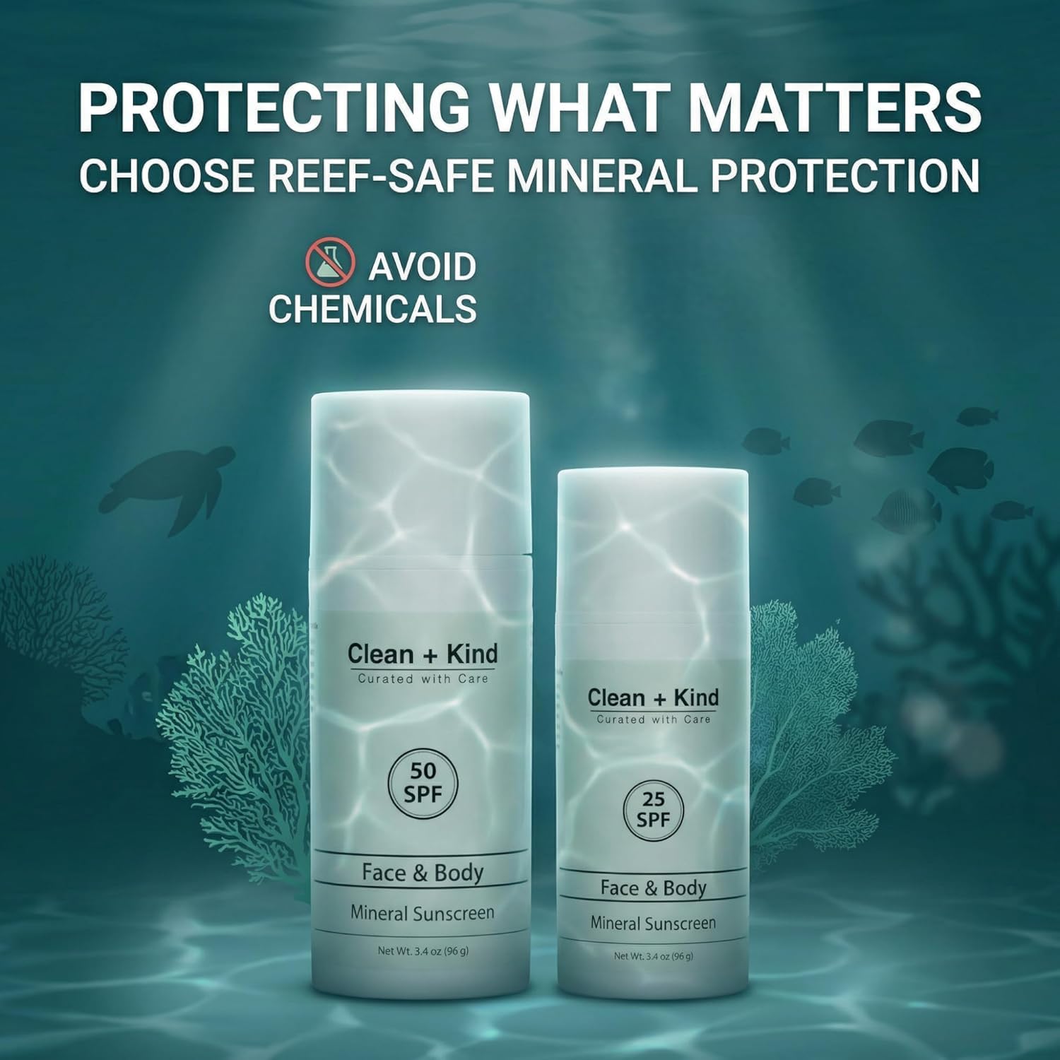 Organic Beef Tallow Mineral Sunscreen with Zinc Oxide