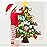 Max Fun DIY Felt Christmas Tree Set 3.2Ft with 41 Ornaments for Kids Toddlers Home Wall Hanging Felt Christmas Craft Kits Xmas Decoration Party Supplies