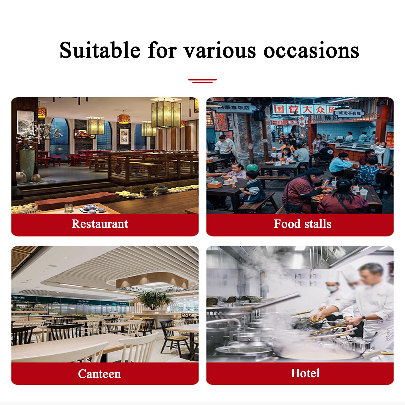 Machine de cuisson portable à 360°, machine de préparation des aliments entièrement automatique pour restaurants, écoles et bureaux, équipement culinaire efficace