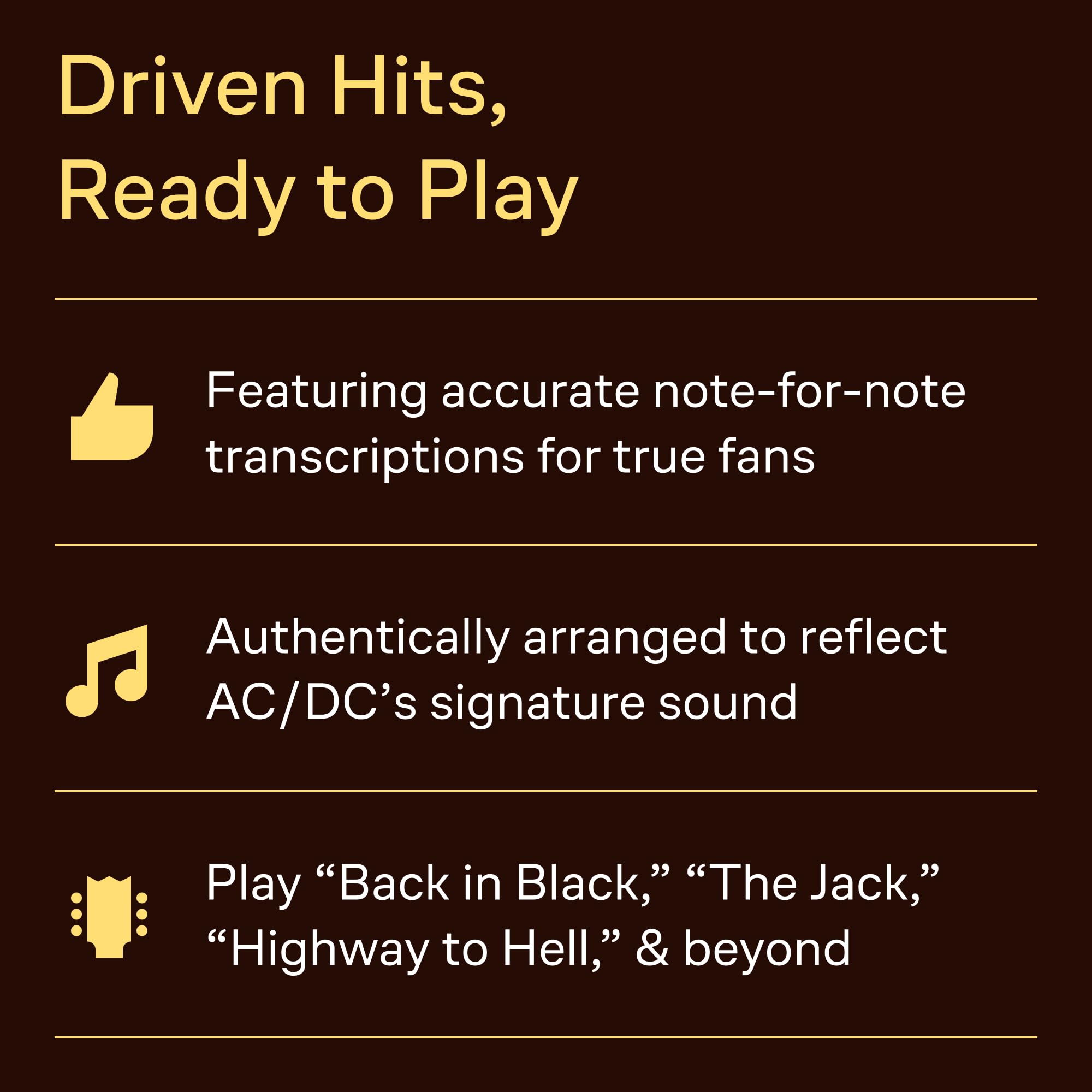 The Best of Ac/Dc: Guitar Tablature Edition