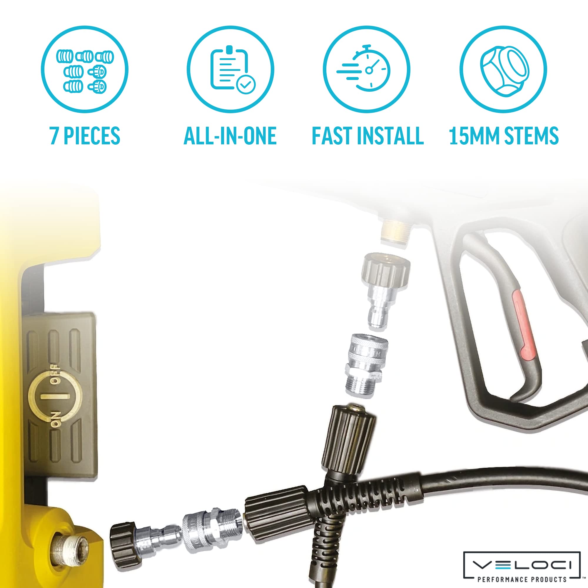 Amazon.co.jp: MTM Hydro ステンレススチール 高圧洗浄機 ホース