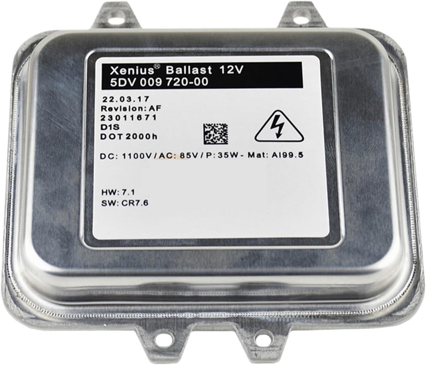 D1S HID Xenon Headlight Ballast Computer Light Control Unit Module 5DV00972000