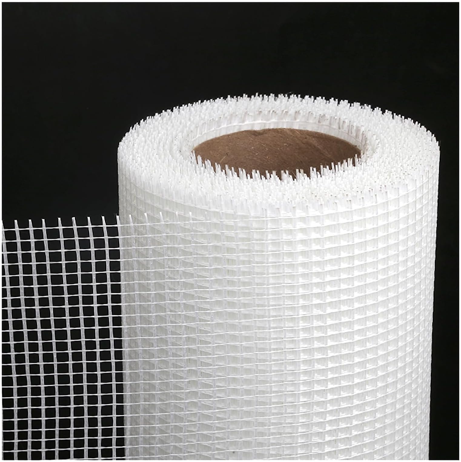 - Fiberglass Plastering Mesh Stucco Mesh Roll Enhanced Strength Stability for Seam Patch Wall Crack Seam Repair Width 3.2ft 150g/㎡(Size:1 * 50m(3.2 * 164ft))