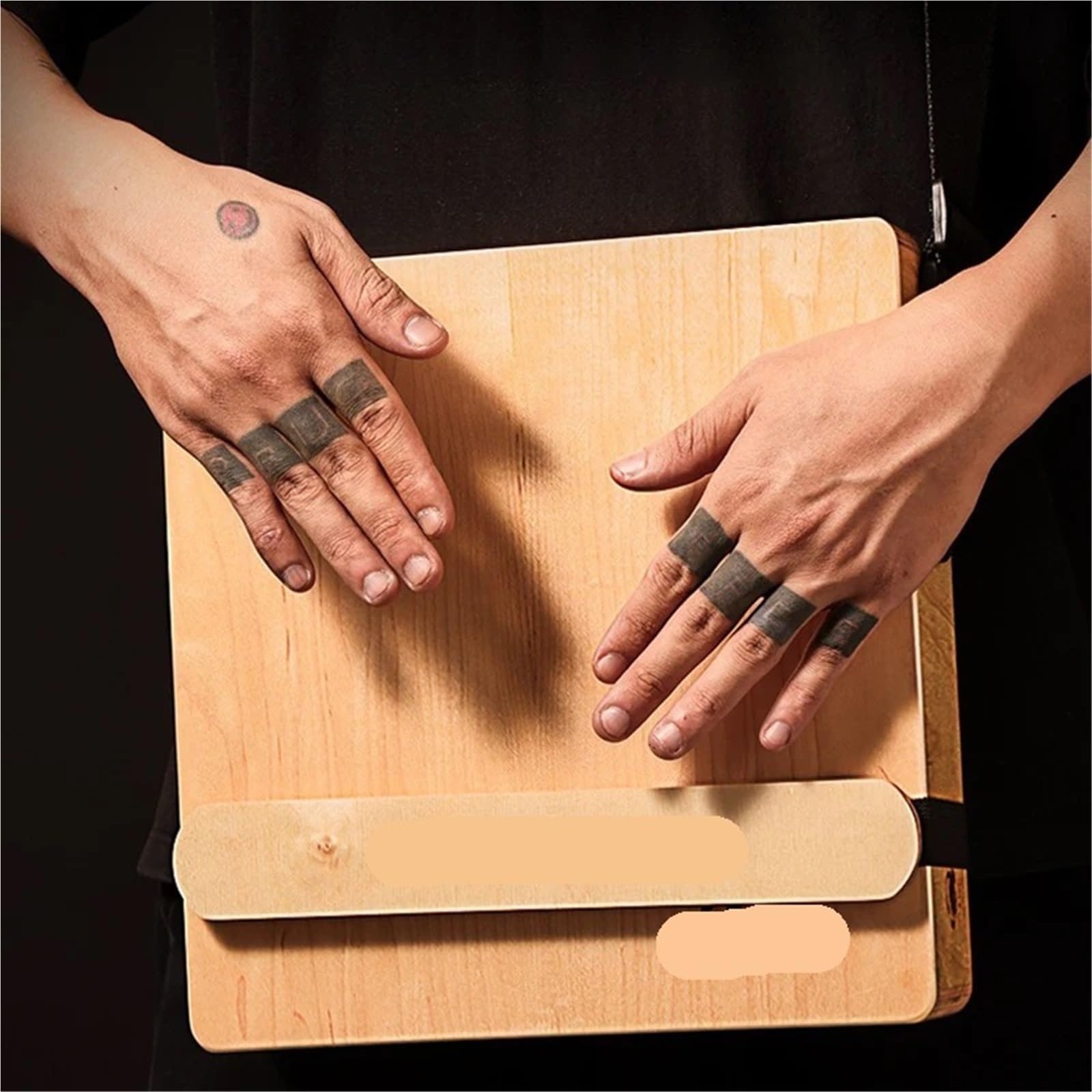 Cajon Cajon portatile, tamburo, batteria da viaggio professionale, tamburello multifunzionale for principianti, percussioni