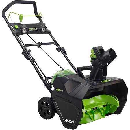 greenworks Pro 80V 20-Inch Cordless Snow Thrower, Battery Not Included, 2601302