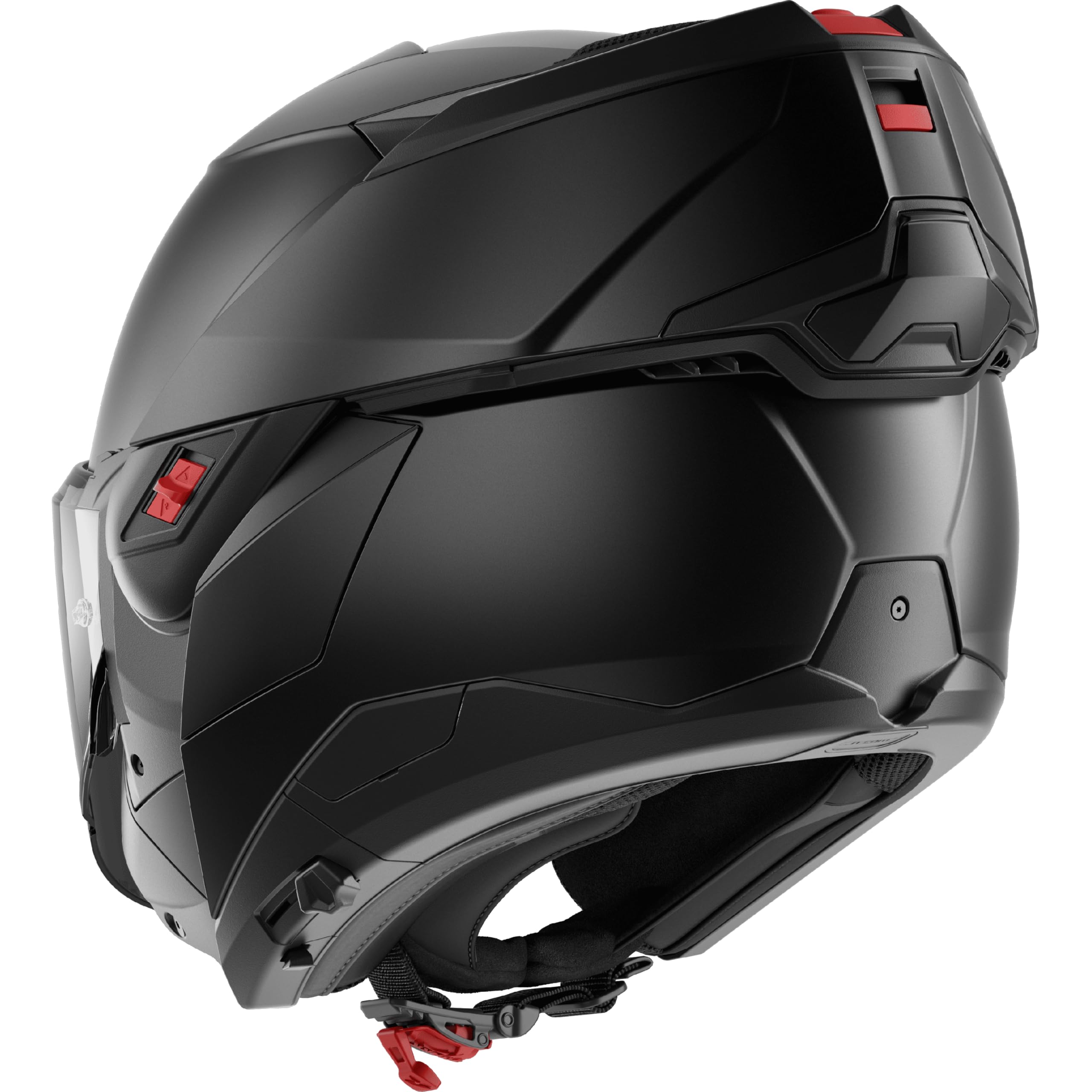 Shark, Casque Moto Modulable OXO Dark Shadow Black Mat Titan A08, XS