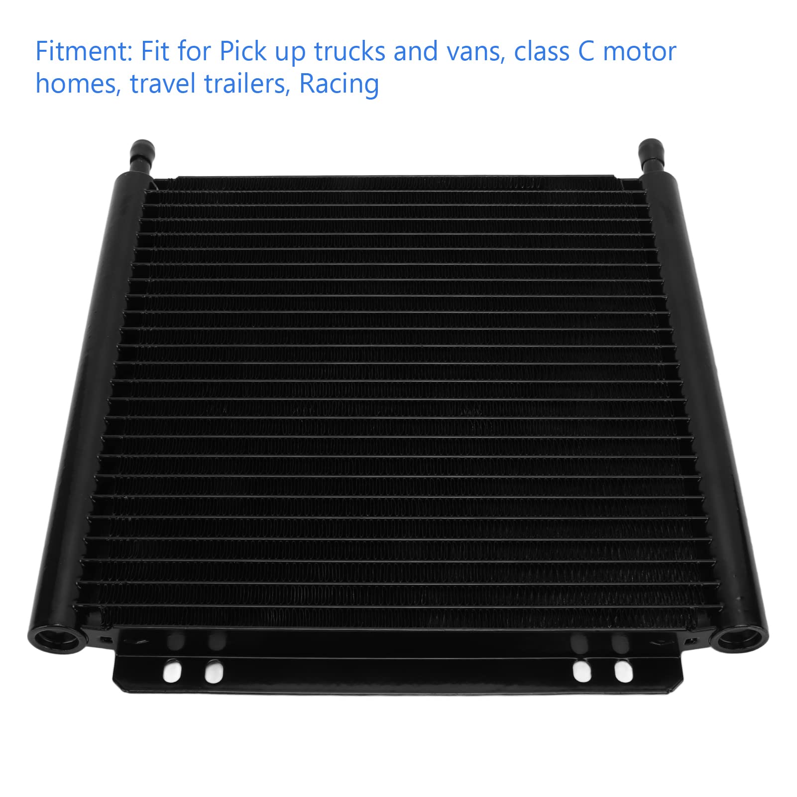Radiatore Dell'olio, Radiatore Dell'olio della Trasmissione di Raffreddamento Dell'olio in Lega di Alluminio Radiatore Nero a 26 File Per Pick Up Truck Classe C