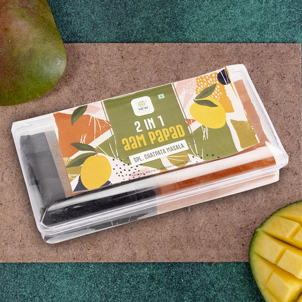 New Tree 2 in 1 Aam Papad 200g II A Great Combo of Khatta Meetha Aam Papad