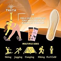 Vista 3 de Insole Foot Warmers Disposable Adhesive 6/30/100 Pairs of All-Natural, Eco-Friendly, Long-Lasting, Heated Foot Insoles, Safe Heated Pads for Shoes