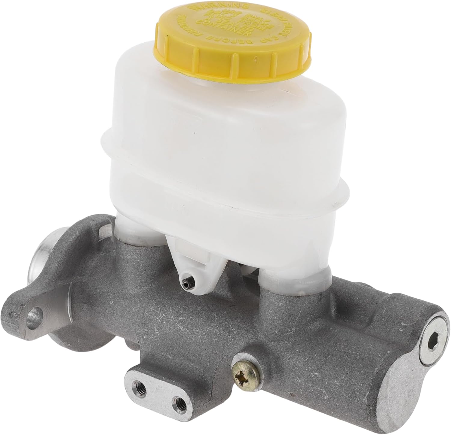 Brake Master Cylinder for Nissan Frontier 2000-2002 Durable No.460107B700 Engine Compartment Hydraulic Master Cylinder Silver Tone,White 1 Pcs