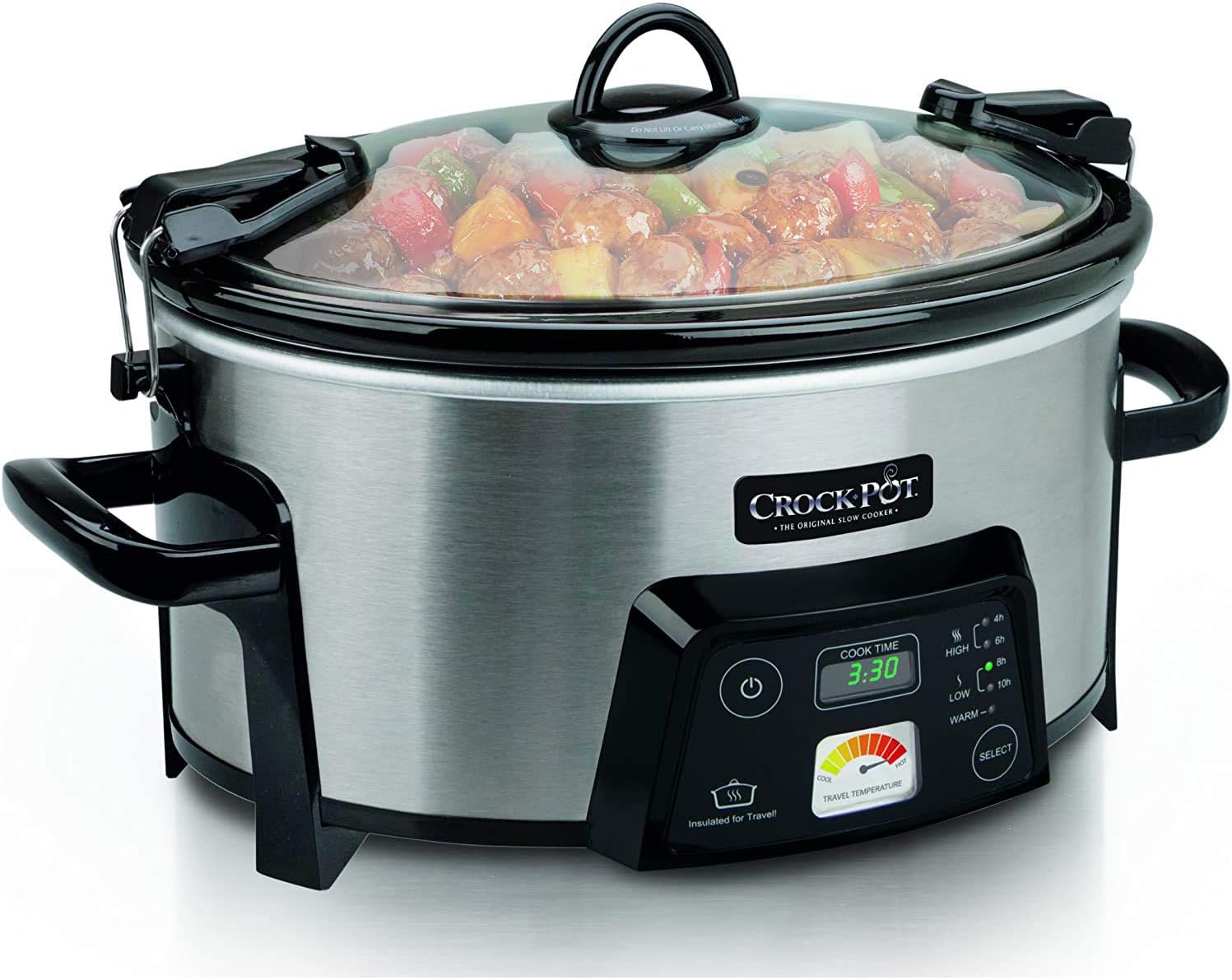 CrockPot SCVI600BSS 6Quart Premium VersaWare Slow Cooker, Gold Home & Kitchen