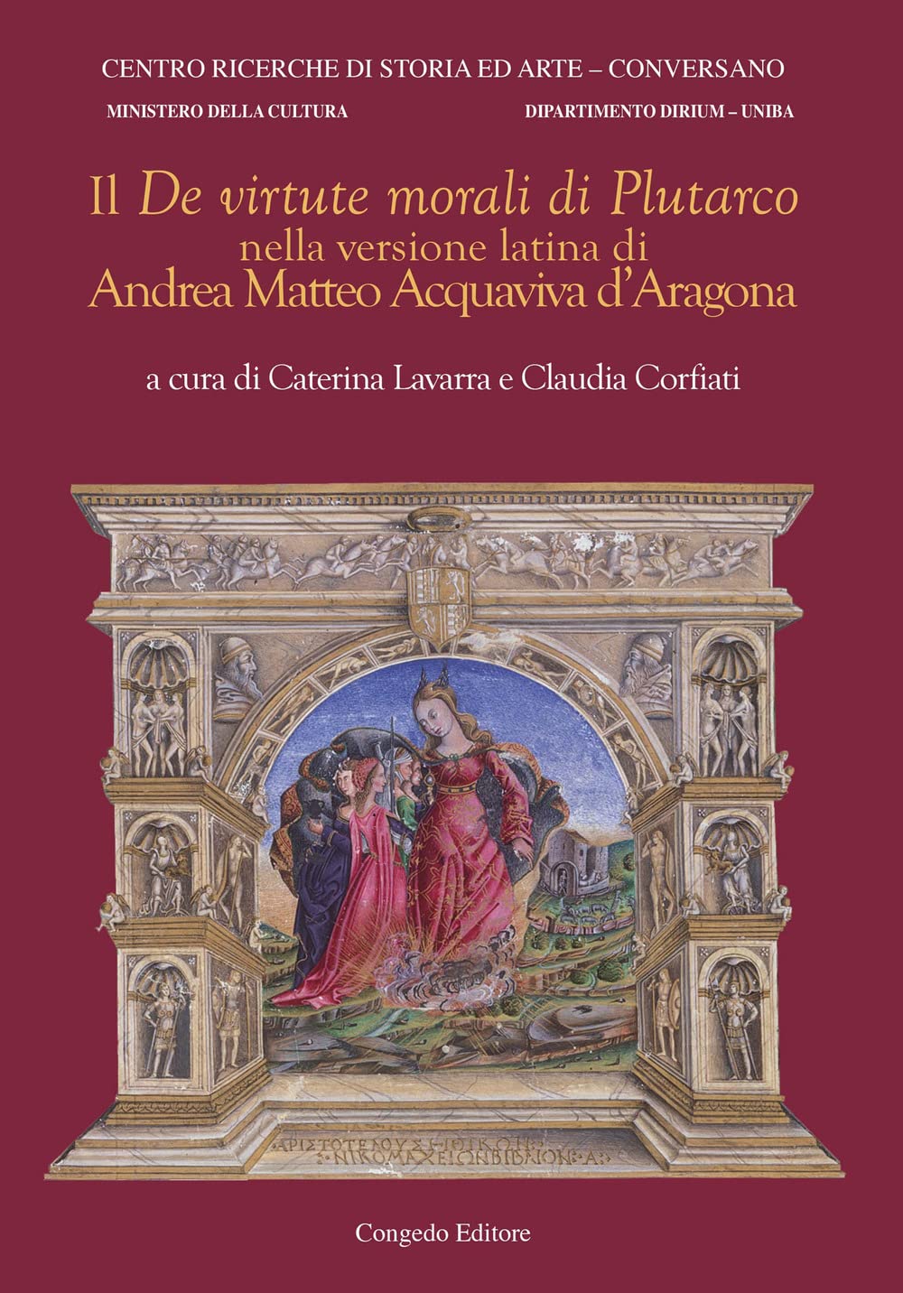 Il «De Virtute Morali» Di Plutarco Nella Versione Latina Di Andrea Matteo Acquaviva D'aragona. Ediz. Bilingue - 4