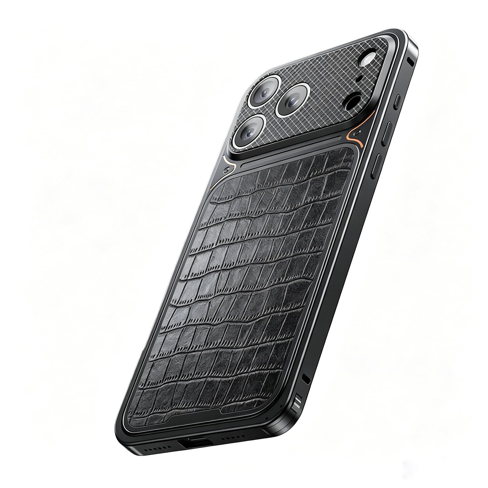 Coque résistante aux chutes pour iPhone 17 Pro Max avec cadre antichoc