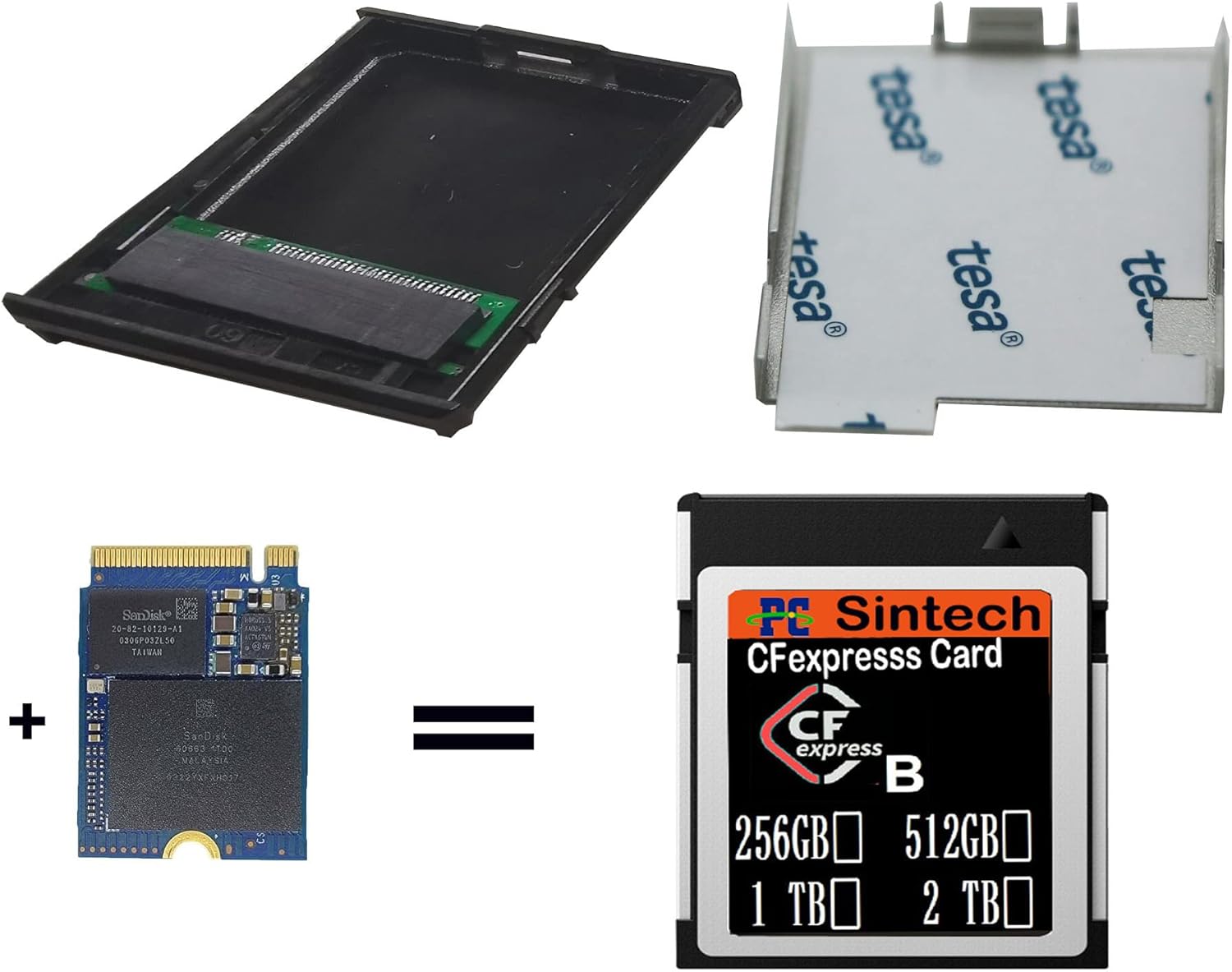 Sintech Nikon Z6 Cfexpress Card Nikon Z6 Sintech DIY CFexpress