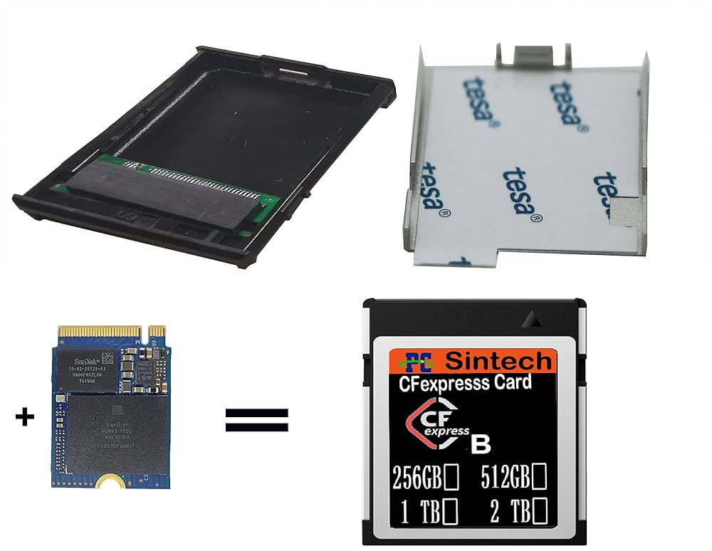 Amazon.com: Sintech CFexpress Type-B to NVME M.2 SSD Card